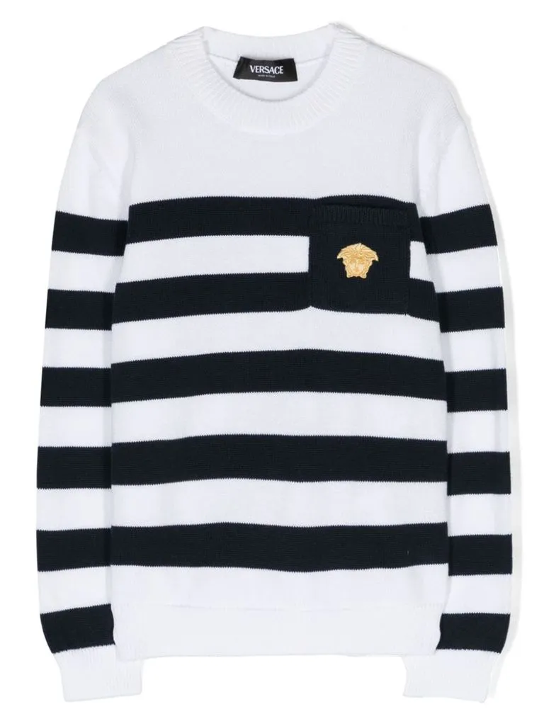 versace Maglione a righe