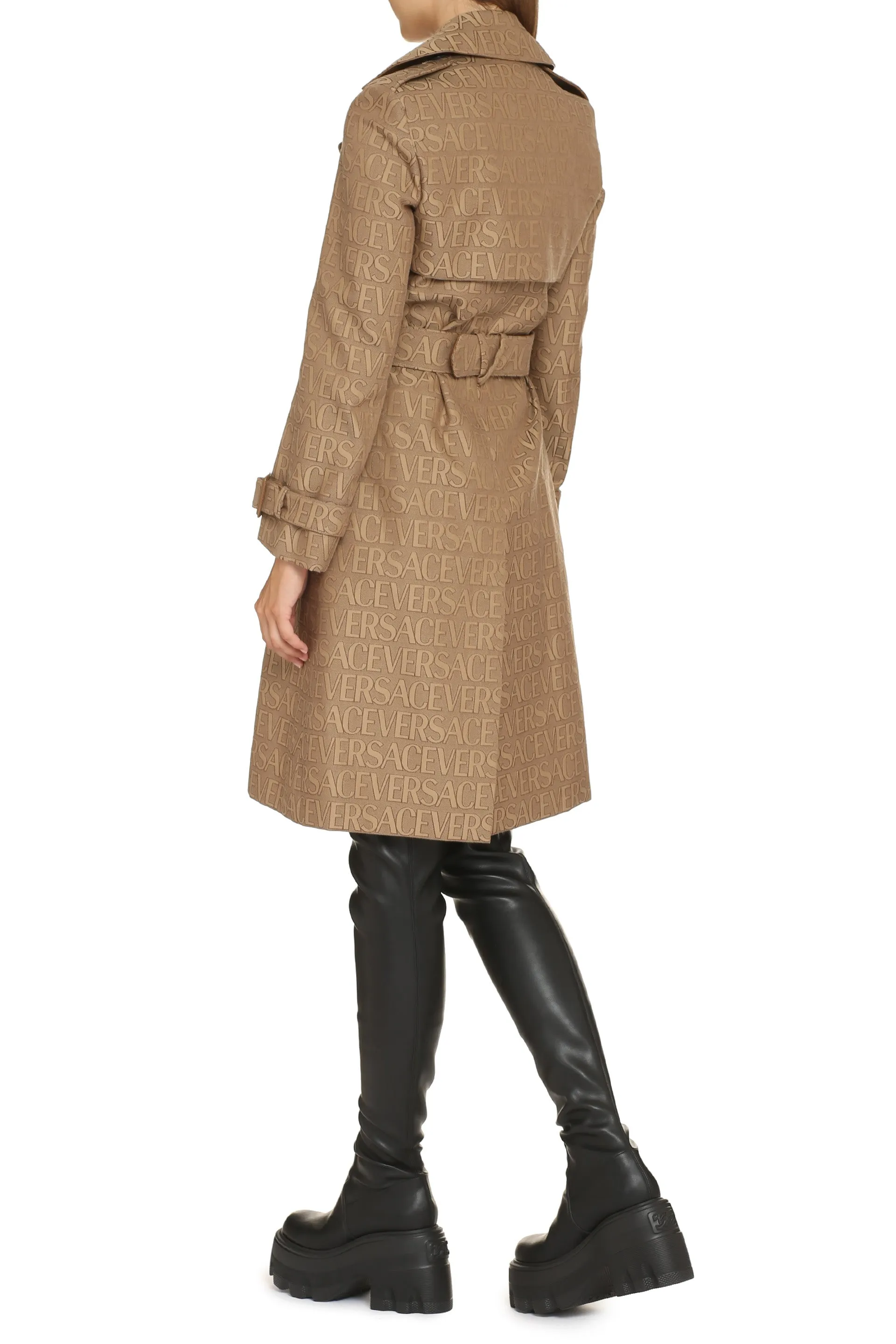 Versace Trench coat in misto cotone