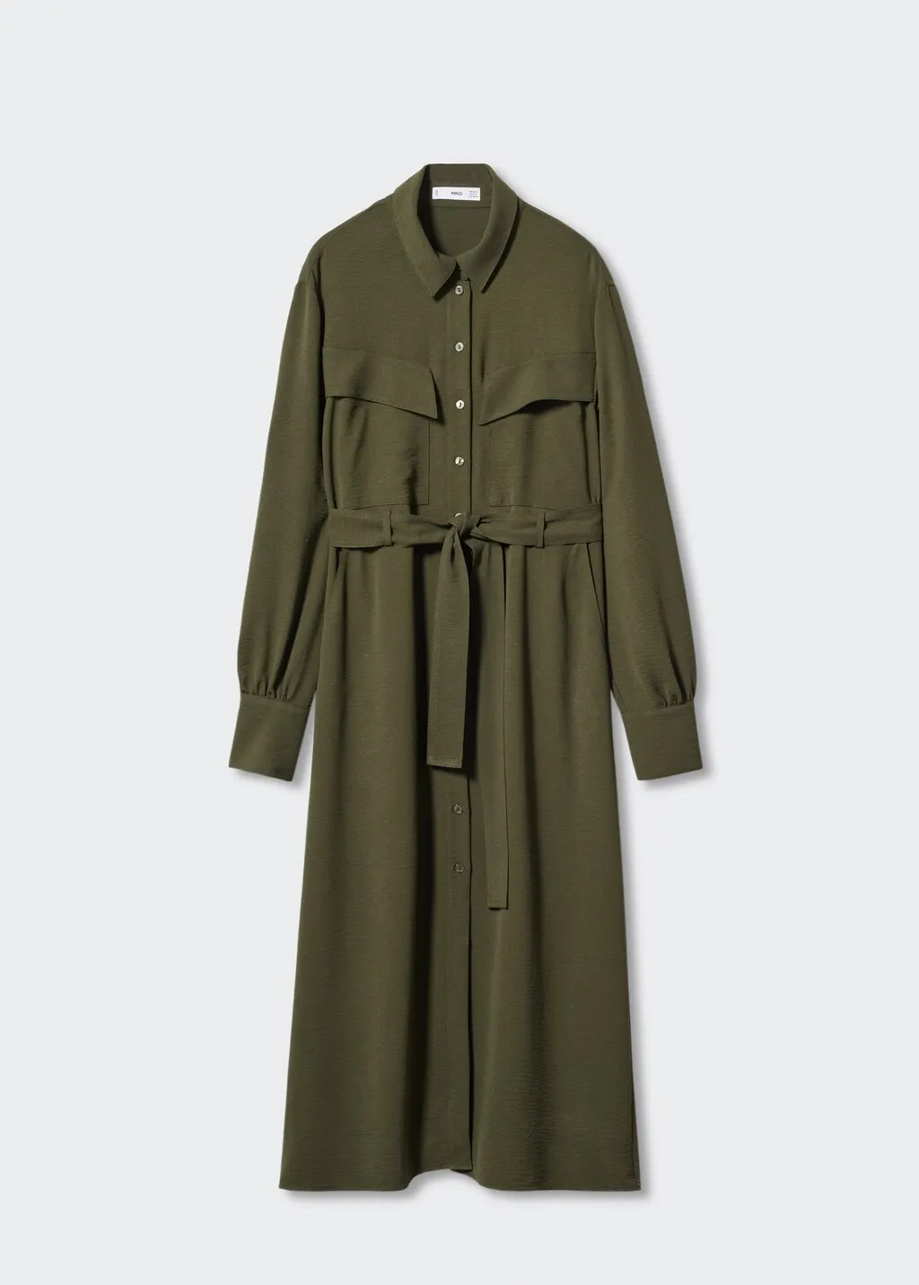 Vestito camicione cintura