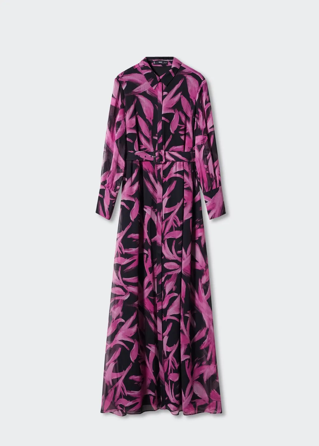 Vestito chiffon stampato