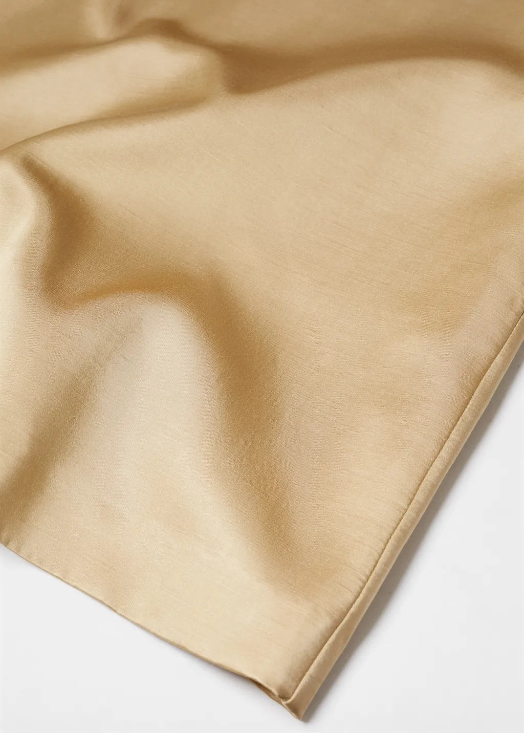 Vestito corto satinato