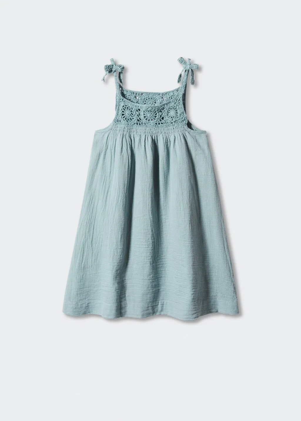 Vestito crochet cotone