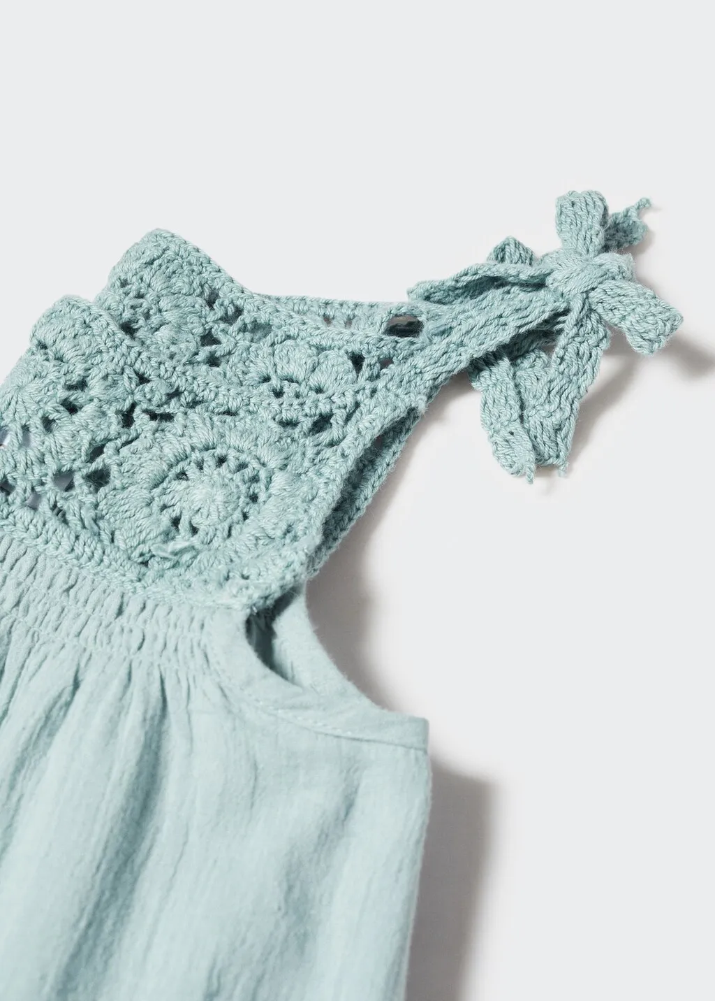 Vestito crochet cotone