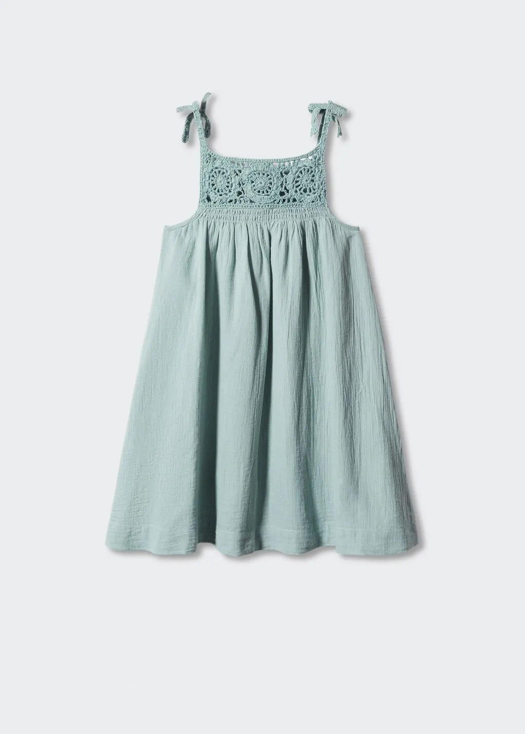 Vestito crochet cotone