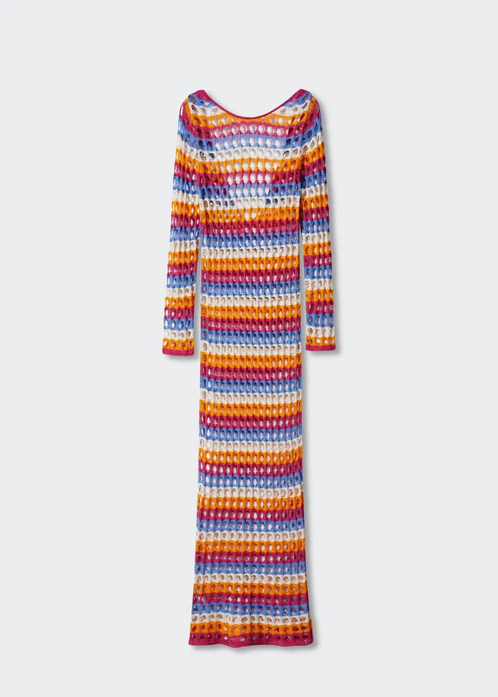 Vestito crochet multicolore
