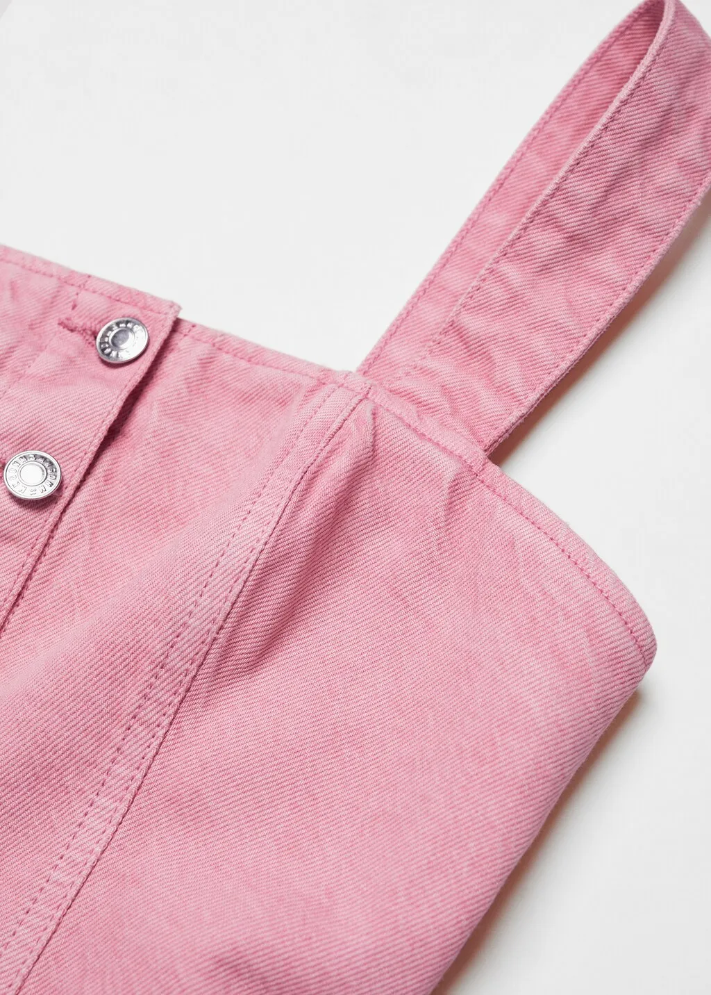 Vestito denim bottoni