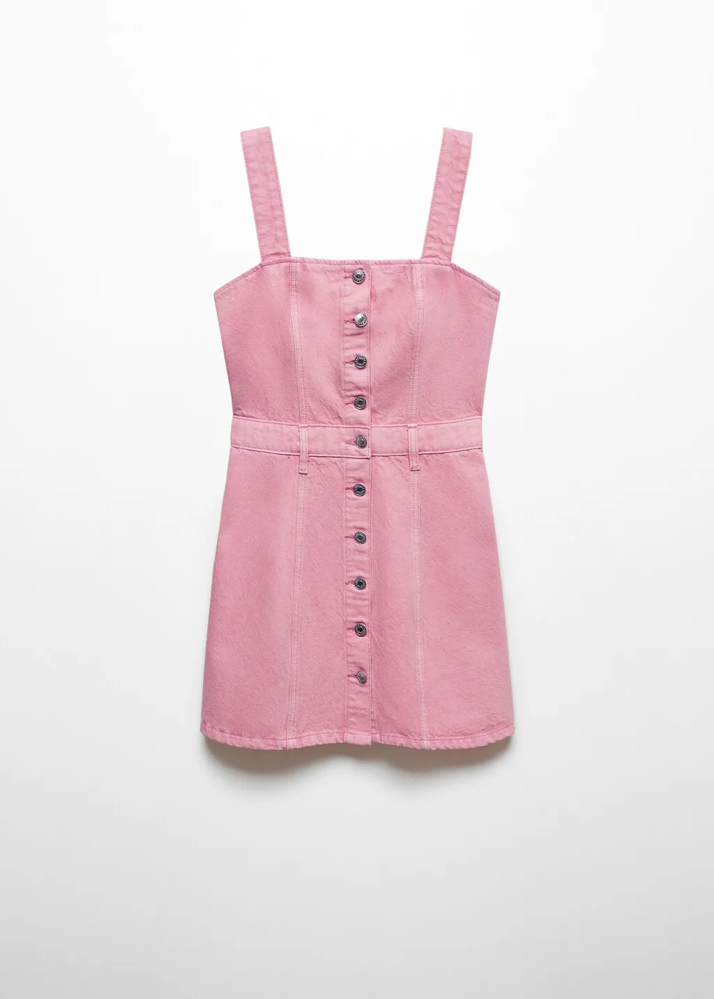 Vestito denim bottoni
