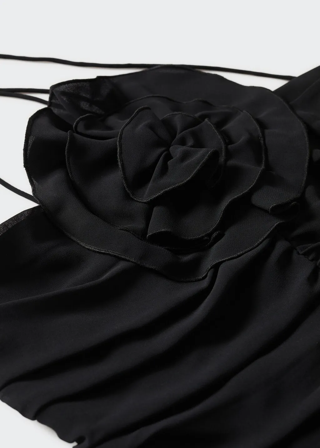 Vestito drappeggiato applicazione