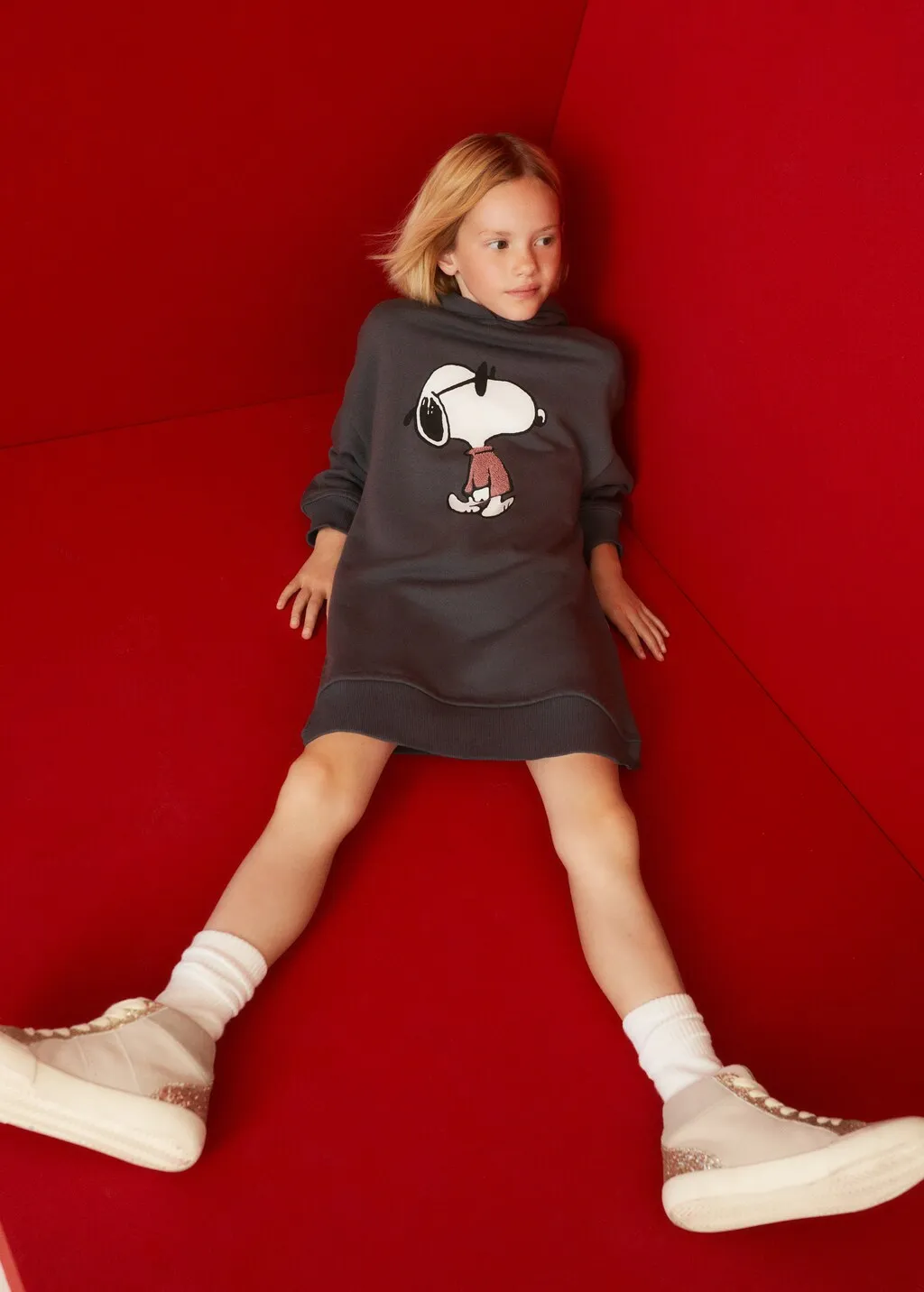Vestito felpa Snoopy