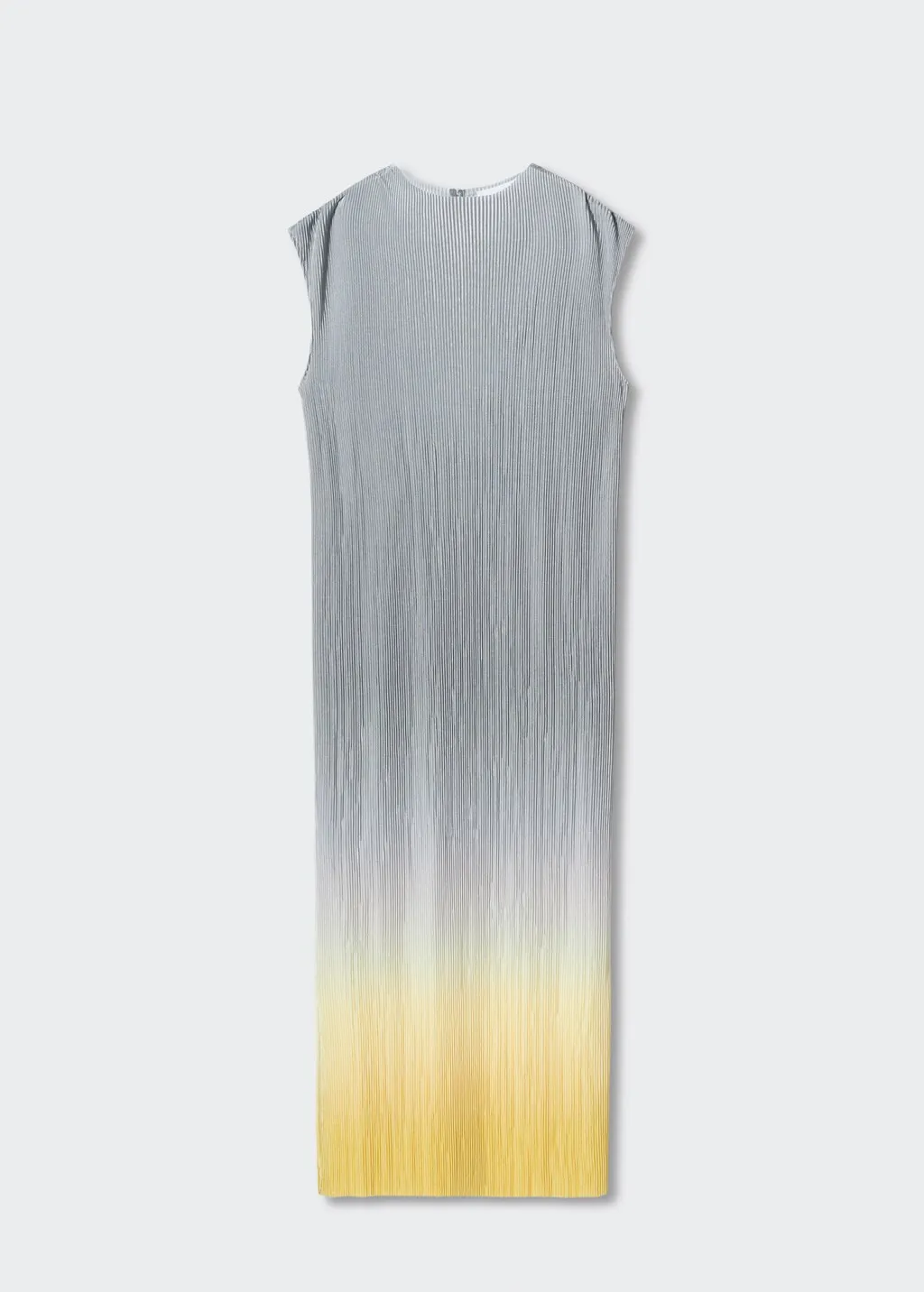 Vestito lungo plissettato