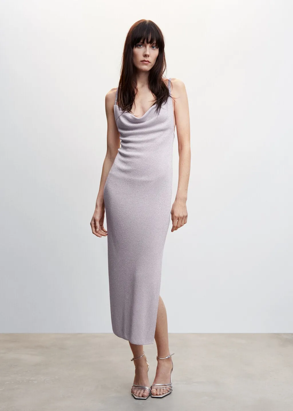 Vestito lurex strass