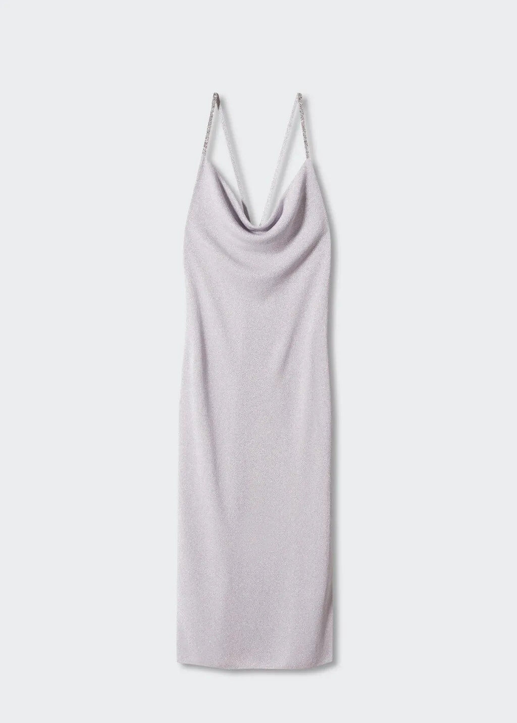 Vestito lurex strass