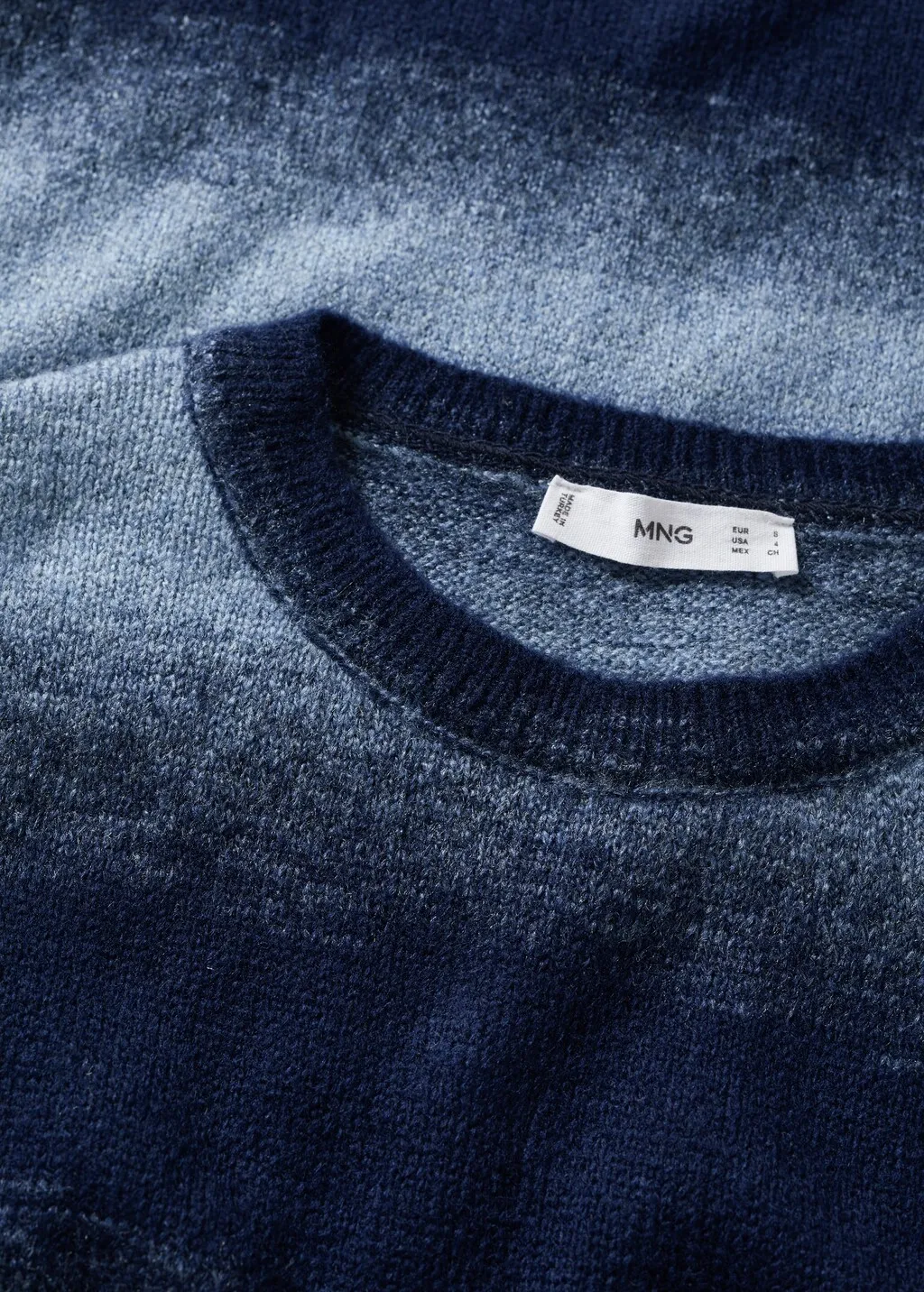 Vestito maglia righe