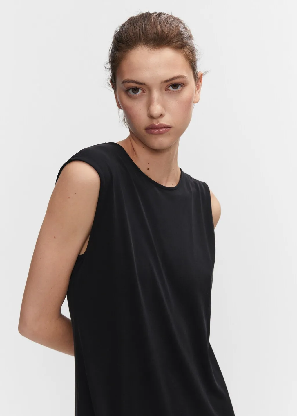 Vestito modal spacchi