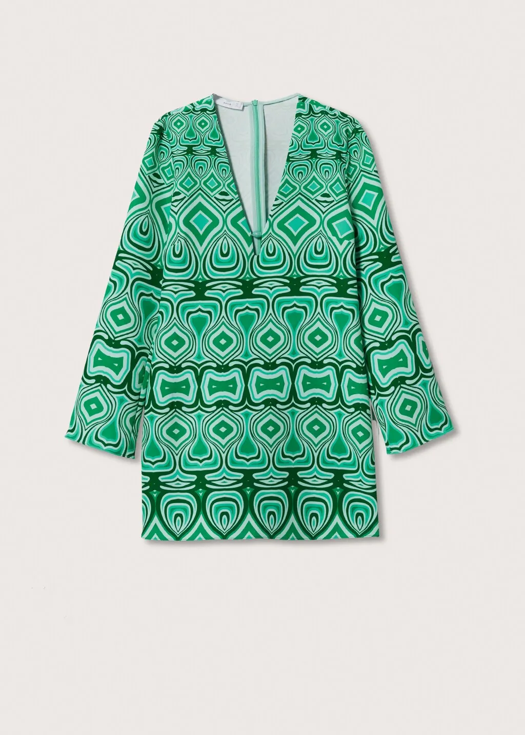 Vestito stampato retrò