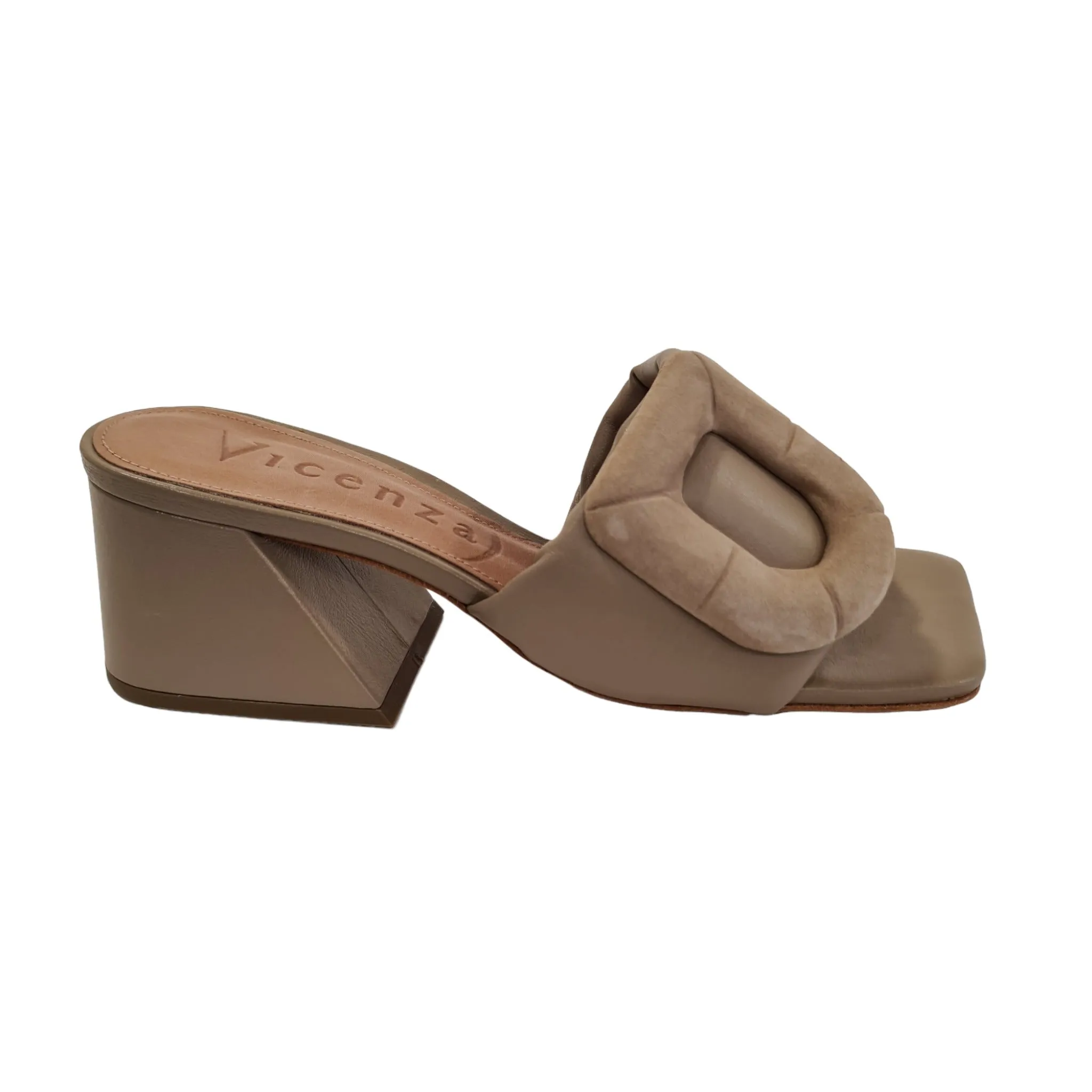 Vicenza Sandalo Sabot Donna Tortora rif.122