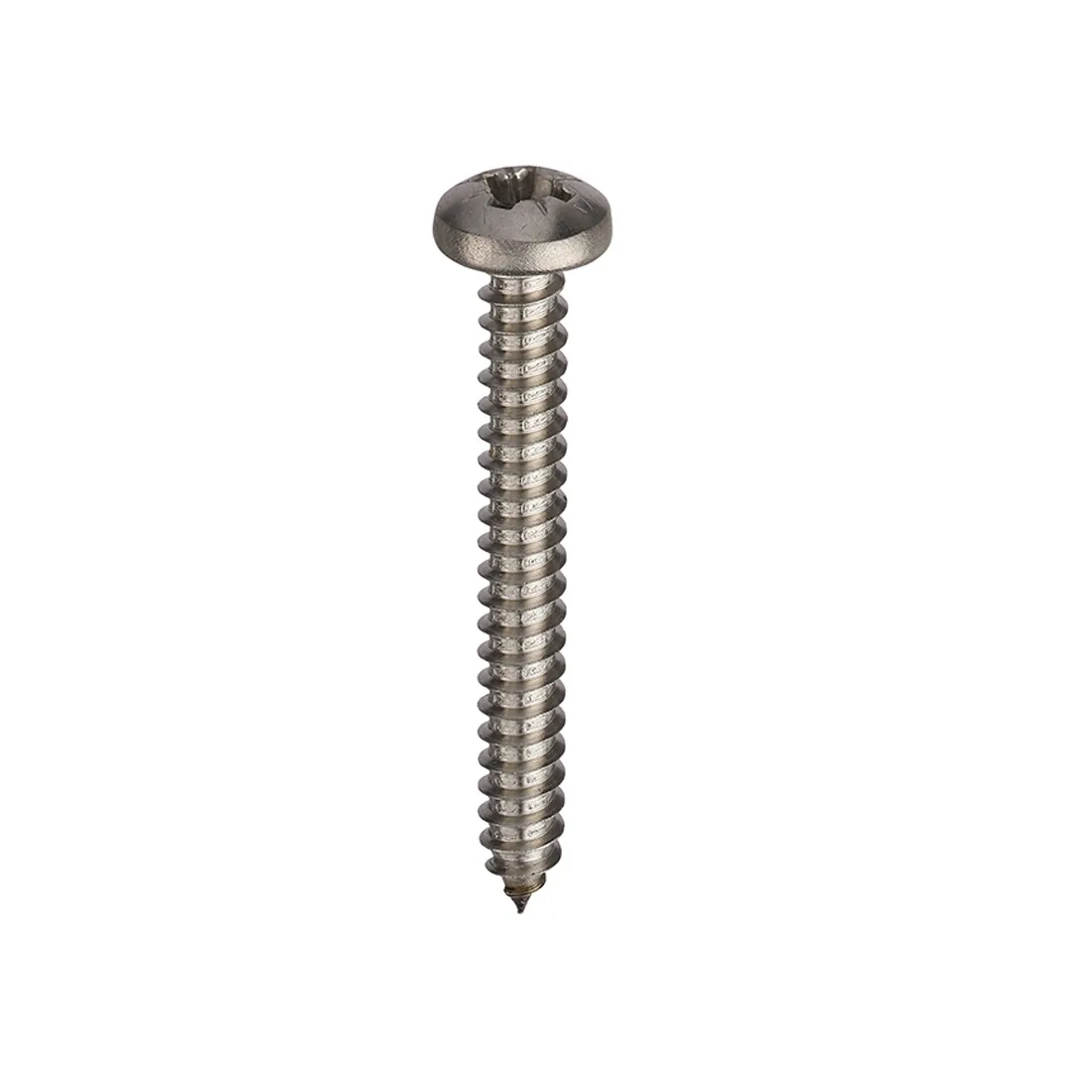 Vite autofilettante a  a testa conica in Acciaio inox A2/304 RS PRO, filettatura 8, L 45mm