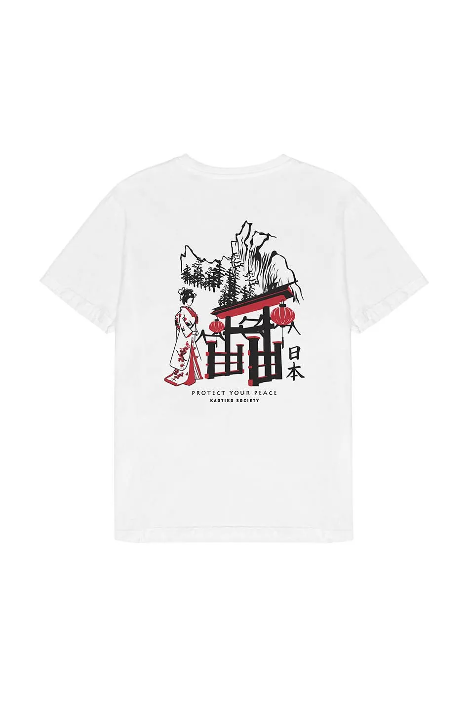 WASHED GEISHA - T-shirt con stampa