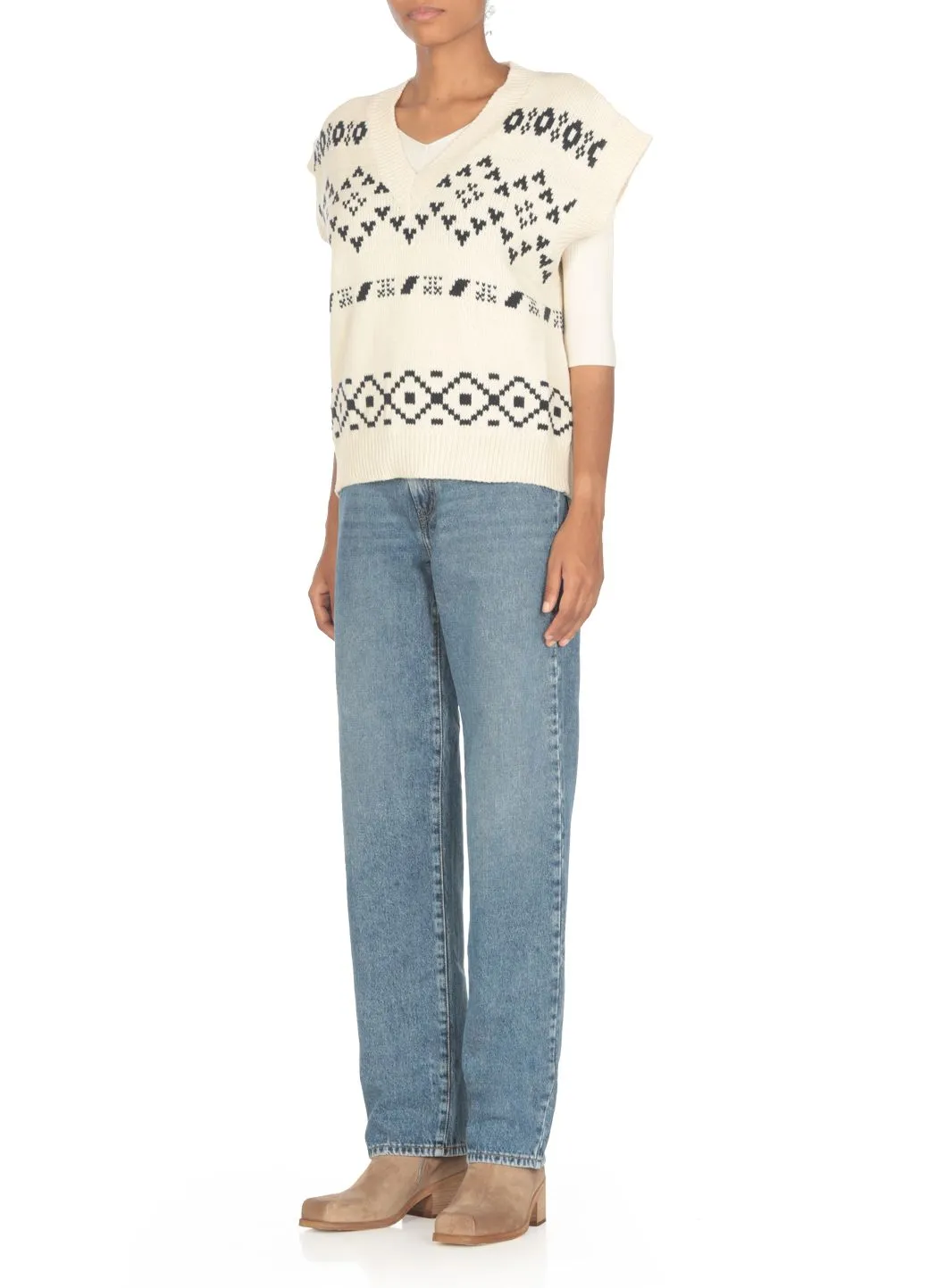  Weekend Max Mara Gilet in maglia di cotone 
