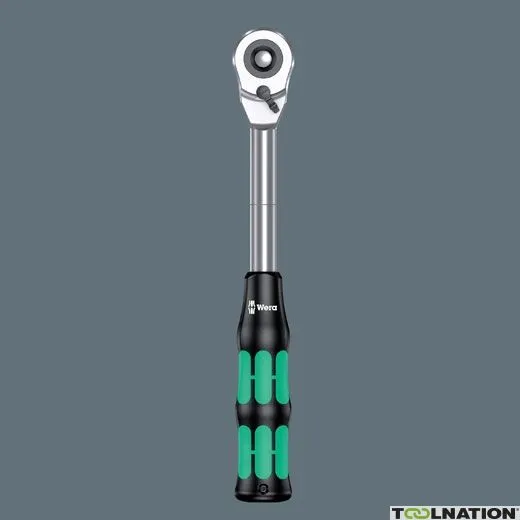 Wera 05003780001 8006 C Cricchetto ibrido Zyklop con leva a inversione con attacco da 1/2