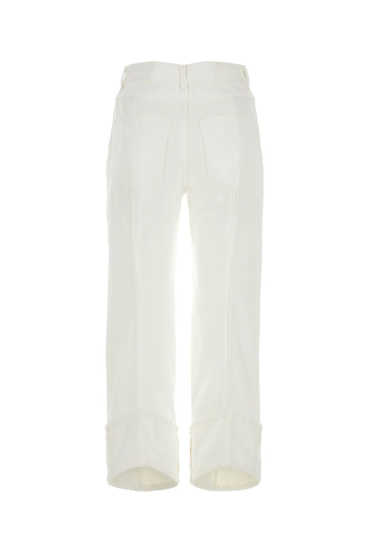 White denim jeans    