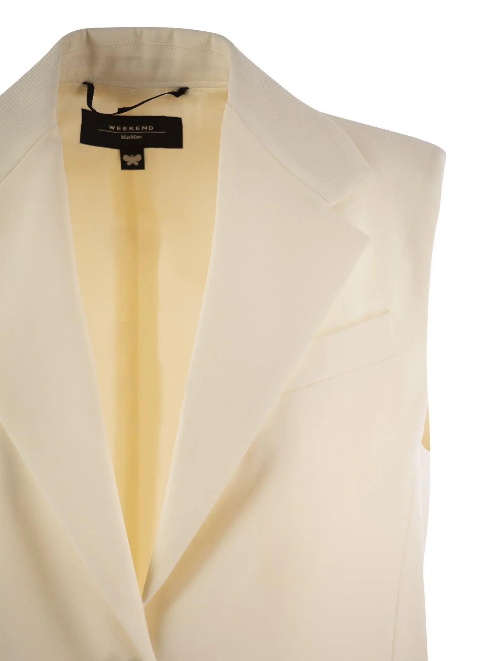 WOMAN – Stretch wool canvas waistcoat