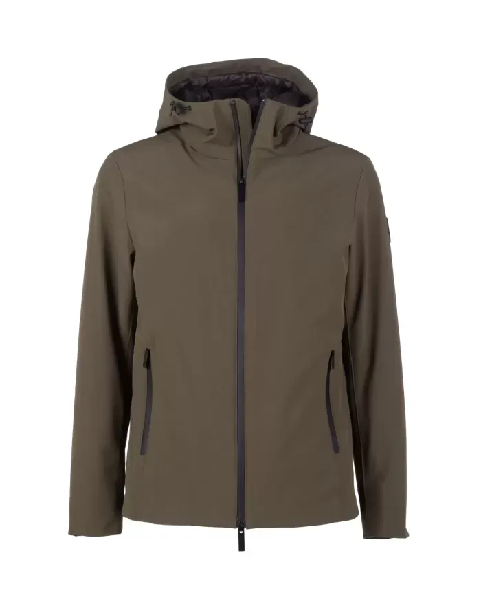 WOOLRICH Giacca Pacific con cappuccio Dark green
