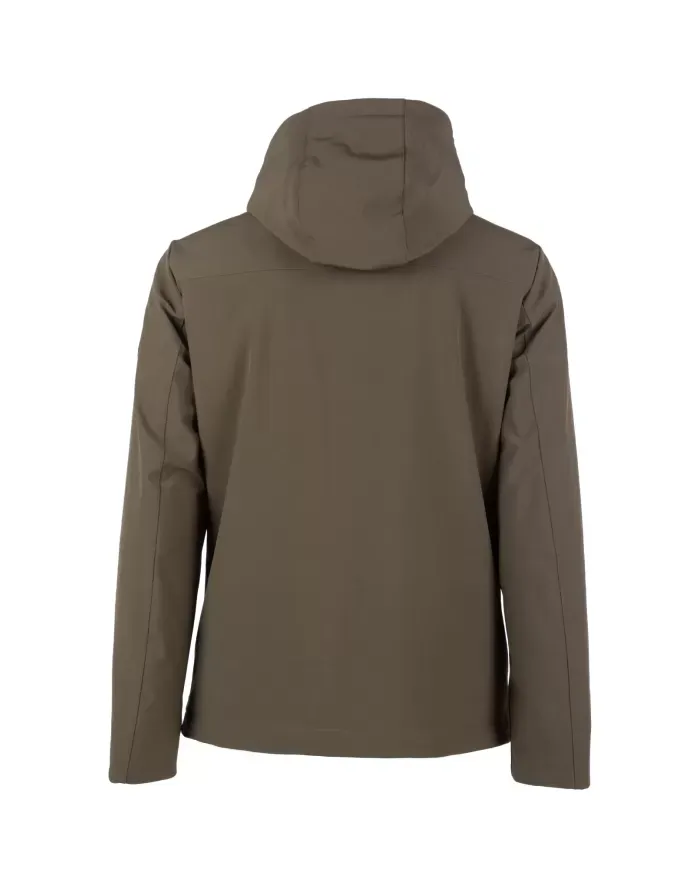WOOLRICH Giacca Pacific con cappuccio Dark green